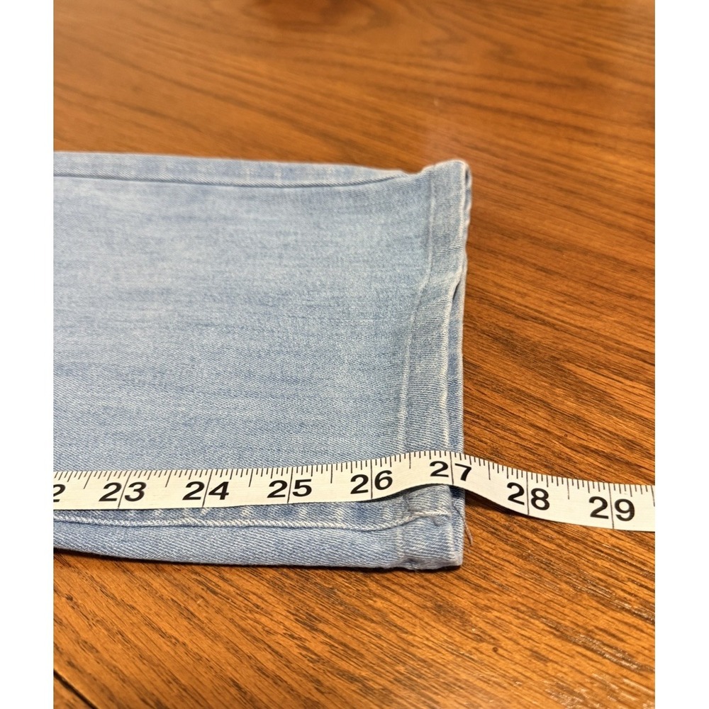 Barbell Apparel Jeans Mens 38 Blue Athletic Straight Fit Light Wash, FLAW - Picture 11 of 12